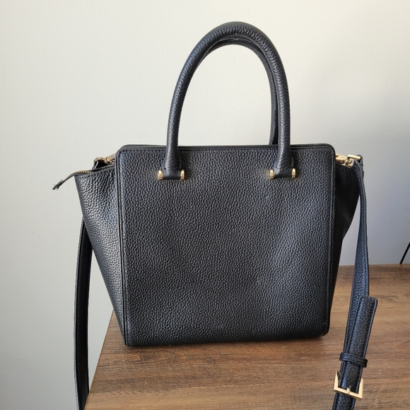 KATE SPADE CHESTER STREET SMALL ALLYN LEATHER SATCHEL BAG - Picture 2 of 4